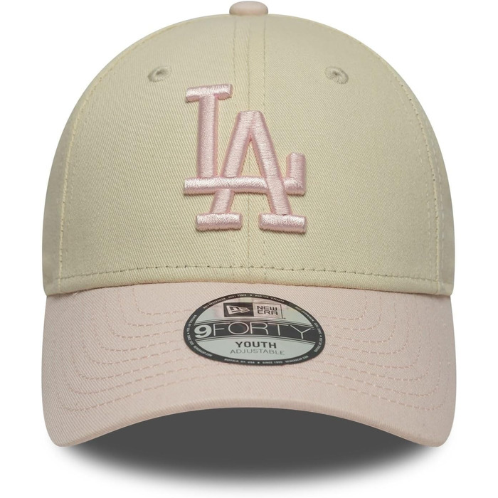 Кепка бейсболка New Era 9Forty 9Twenty для дітей Los Angeles Dodgers, регульована, з вигнутим козирком, MLB, 6-12 років