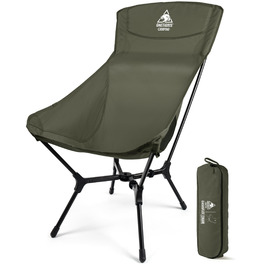 Крісло туристичне складне OneTigris OASISFLEX, 150 кг, з інтегрованим хрестоподібним каркасом, 2 кишені, Ranger Green