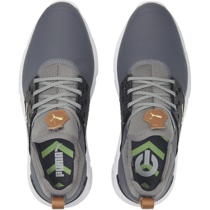 Кросівки чоловічі PUMA Ignite Articulate 44.5 EU Quiet Shade Puma Team Gold Puma Black