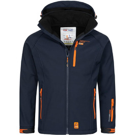 Чоловіча куртка Geographical Norway: Softshell, захист від дощу, осінь/зима, XL, Navy