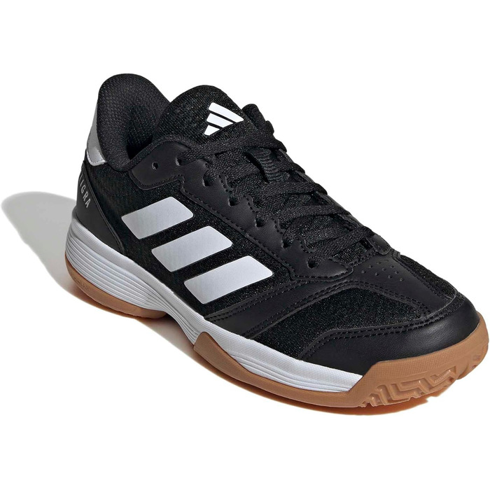 Дитячі кросівки для залу adidas Ligra 8 Indoor, Core Black/Cloud White, розмір 36 EU