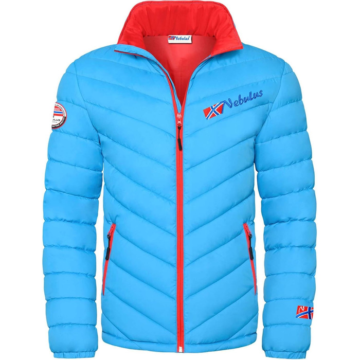 Чоловіча куртка Nebuus TANNO, тепла зимова та перехідна куртка для активного відпочинку (M, малібу)