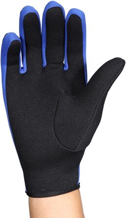 Рукавички для дайвінгу VGEBY з неопрену: для снорклінгу, каякінгу, серфінгу та водного спорту (синій, чорний, M)
