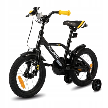 Дитячий велосипед Joystar Hawk, 16 дюймів, чорний, ножні гальма