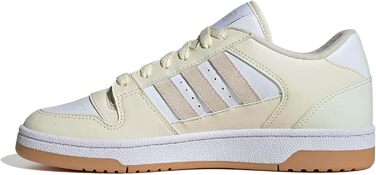 Кросівки баскетбольні Adidas Break Start для жінок, розмір 40 2/3 EU, колір слонова кістка/білий, преміум якість