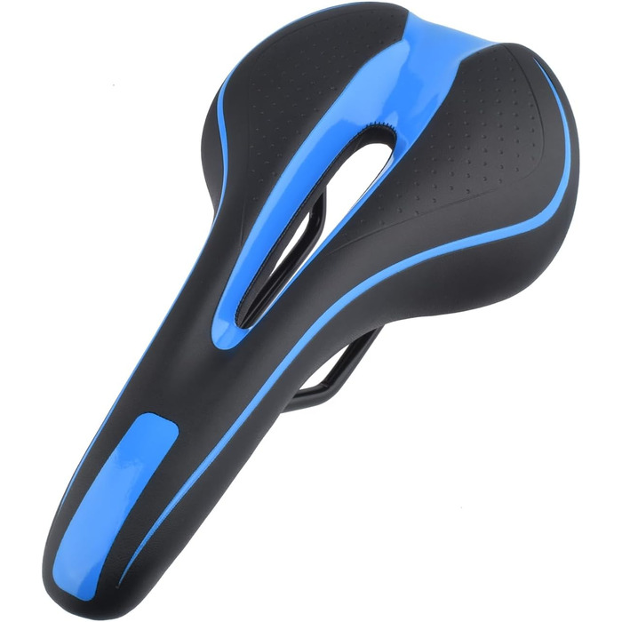 Сідло для гірського велосипеда Robuster, чорно-синій