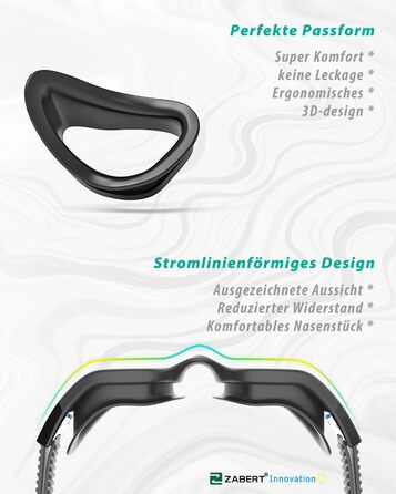 Окуляри для плавання W1 для дорослих (чоловічі/жіночі), антизапітніння, захист від УФ, водонепроникні, унісекс, підлітки, чорно-синій колір, прозорі лінзи