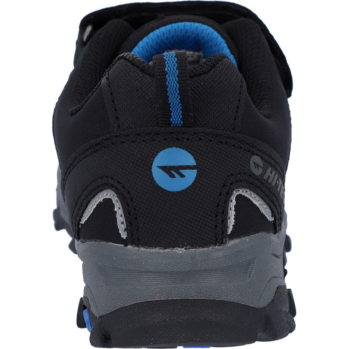 Дитячі трекінгові черевики Hi-Tec Jungen Blackout Low Junior, чорно-сині, 32 EU