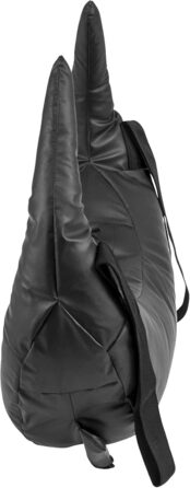 Болгарський мішок GORILLA SPORTS з екошкіри, 5-22,5 кг, 5 ручок, чорний — для кросфіту, фітнесу та силових тренувань