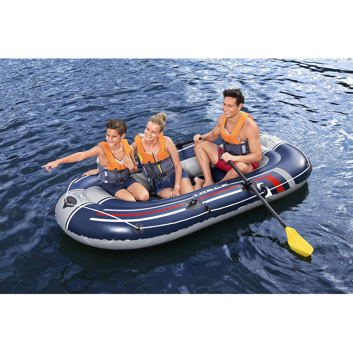 Надувний човен Bestway Hydro-Force 255x127 см з насосом і веслами