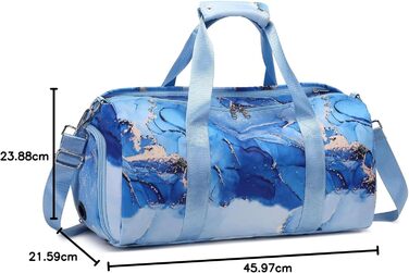 Спортивна сумка для підлітків з відділеннями для взуття та мокрого одягу, для танців, плавання, подорожей