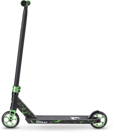 Трюковий самокат Chilli Pro Reaper Reloaded V2, 85 см, 120 мм PU колеса, ABEC 9, зелений, для досвідчених райдерів