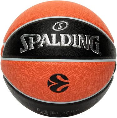 Баскетбольний м'яч Spalding 77100Z чорний/помаранчевий, розмір 7
