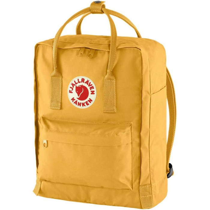 Рюкзак Fjällräven Kånken унісекс, універсальний розмір, охра-конфеті, оригінальний шведський дизайн