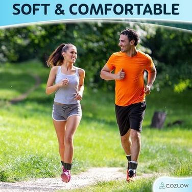 Гантелі для зап'ястя та кистей Cozlow (Чорні, набір 2 шт, 0.45 кг кожна)