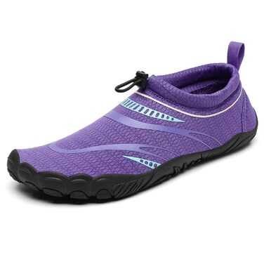 Шкарпетки-сланці для плавання Mishansha, дихаючі сітчасті аквашузи літні, швидко сохнуть, розмір 36-46, фіолетовий