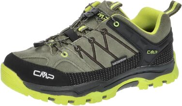Дитячі трекінгові черевики CMP Rigel Low WP Kaki-Acido, 41