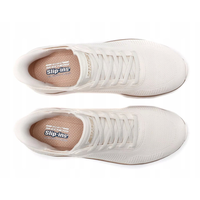 Жіночі кросівки Skechers Bobs Squad білі 117497 WTGD 39
