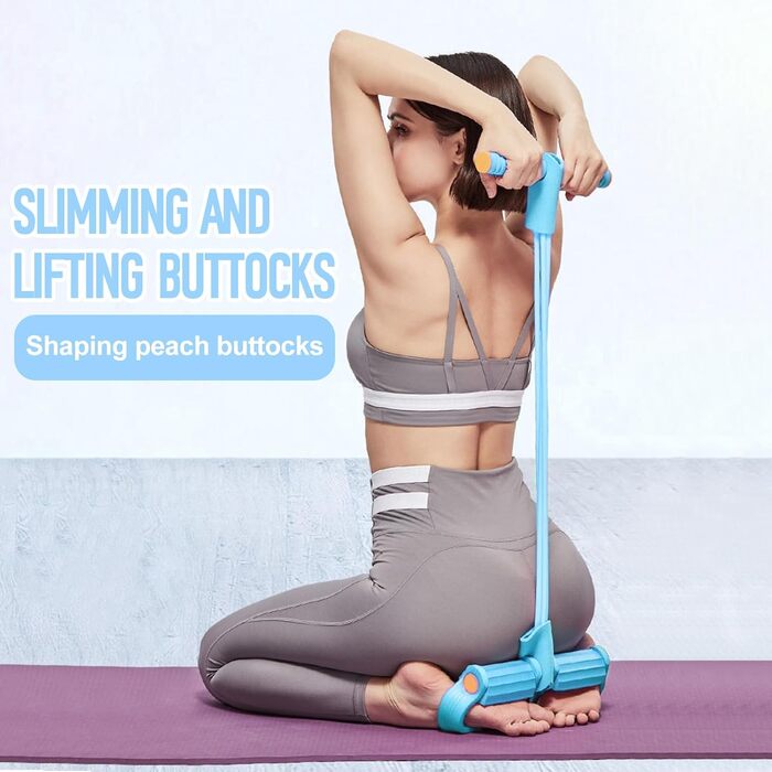 Еластичні фітнес-гумки для тренувань, набір 6 шт. (C)