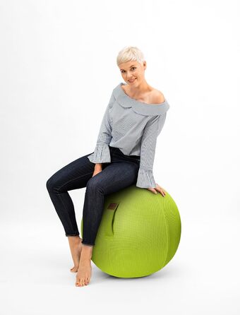 Сидячий м'яч Sitzball з сітчастої тканини, діаметр 65 см