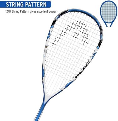 Сквош ракетка HEAD Microgel 125 100