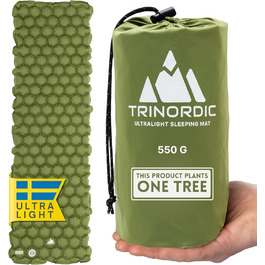 Isomatte TRINORDIC 550g Ultraleicht: Легкий килимок для кемпінгу та походів