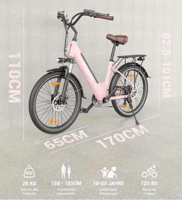 Електровелосипед ESKUTE C100 26