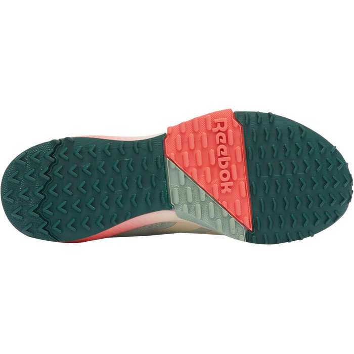 Кросівки жіночі Reebok Lavante Trail 2, гібридний зелений, білий, кораловий (35 EU)