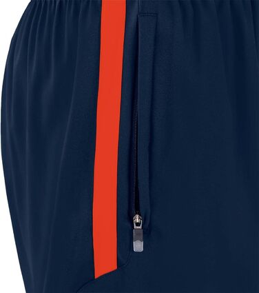 Чоловічі спортивні шорти JAKO Brasi C6292, темно-сині з червоним (3XL)