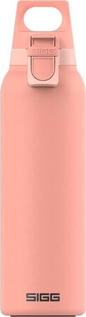Термос SIGG Hot & Cold One з ситечком для чаю, ізольована пляшка для напоїв, 0.55 л, нержавіюча сталь 18/8, BPA-free, рожевий