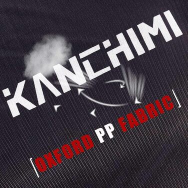 Міні-батут Kanchimi для дому з ручкою, 122 см, чорний/зелений