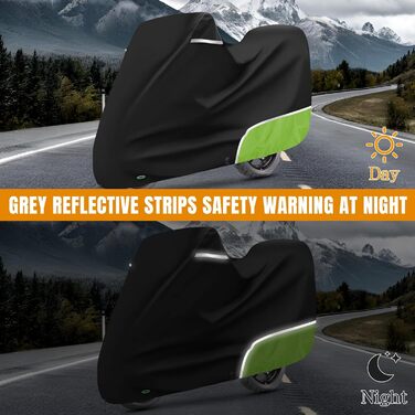 Водонепроникний чохол для мотоцикла 420D Oxford, сумісний з Kawasaki Z900, Z1000, Z750, ER6N, Z800, Versys 650 (без багажника)