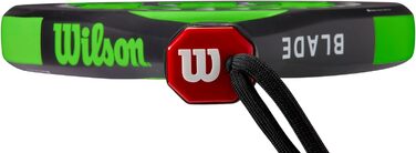 Падельна ракетка Wilson Blade Team v2, скловолокно/EVA, 370 г, чорна/неонова зелена
