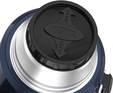 Термос 2 л з нержавіючої сталі Thermos, синій, для напоїв
