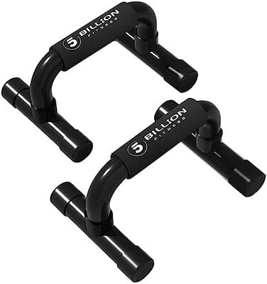 Набір для віджимань 5BILLION Liegestützgriffe - тренажер для дому, підтримка для віджимань, піна, чорний