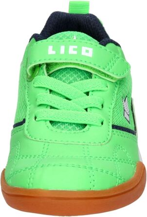 Дитячі спортивні зальні черевики Lico Sloan для занять спортом (28 EU, зелено-морські, білі)