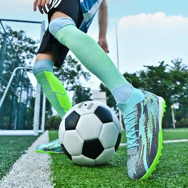 Дитячі футбольні бутси Donbest для хлопчиків, під штучні поля, AG FG, синій, розмір 36 EU