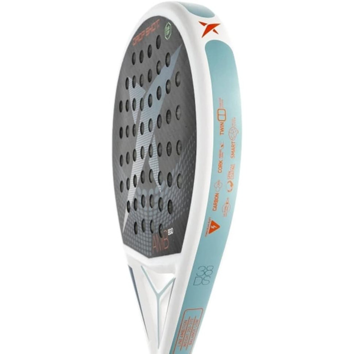 Падельна ракетка DROP SHOT Ego 2022, EVA Soft, карбон 3000