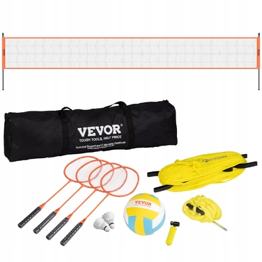 Волейбольна сітка Vevor 9,7 м x 2 м (PQHYMQWTZ3235SJT)
