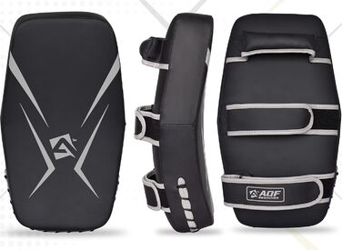 Шлагбаум Pratzen Maya-Leder Curved: бокс, кікбоксинг, муай-тай (одинарний, срібний)