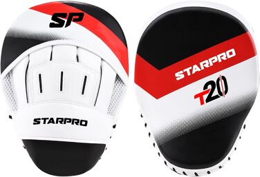 Лапи для боксу Starpro, універсальні, чорні, для реалістичного та ефективного тренування, підходять для боксу, кікбоксингу та єдиноборств