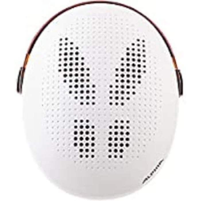 ALPINA ARBER VISOR Q-LITE – Легкий лижний шолом з візором для дорослих, білий матовий, 51-55 см, контрастне скло