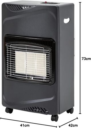 Газовий нагрівач Heidenfeld Inferno GH100 - 4200 Вт - для приміщень - газовий нагрівач, газовий опалювач, газовий котел