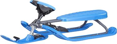 Санки STIGA Snowracer Curve з кермом для дітей від 7 років, багатоколірні