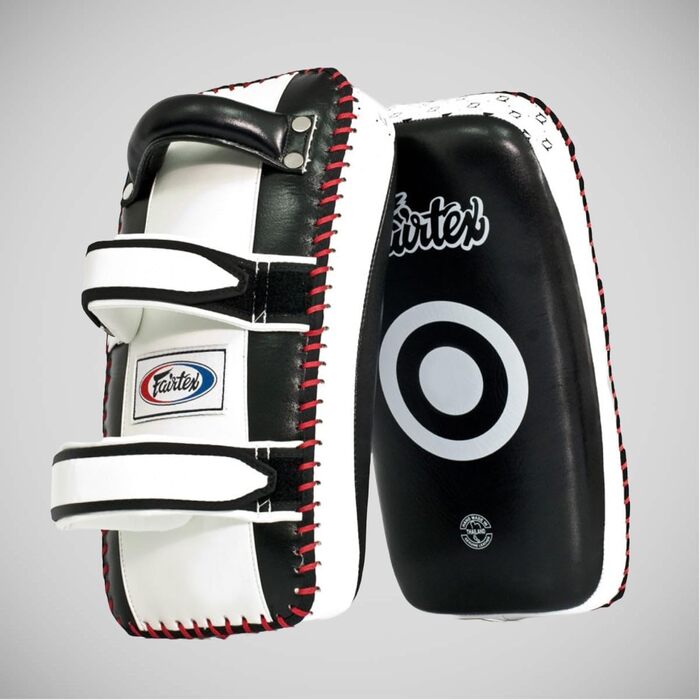 Fairtex лапи для Муай Тай KPLC2, 1 пара — тренувальні пади для ударів, тайський бокс, MMA, міксфайт