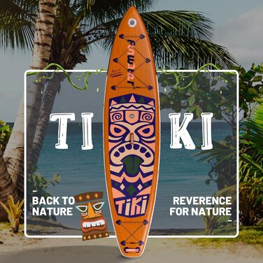 Надувна SUP-дошка FunWater 350 см з сидінням, подвійне весло та насос для сапсерфінгу