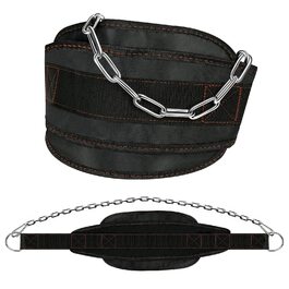 Регульований тренувальний ремінь для віджимань з ланцюгом, підтримка спини та талії, захист від травм, фітнес-ремень для силових тренувань