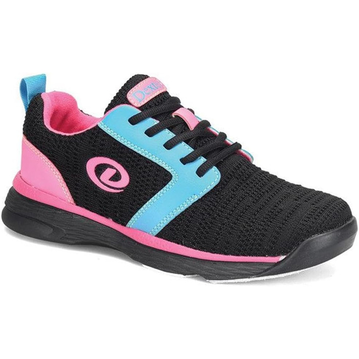 Жіночі кеди для боулінгу Dexter (6.5, Чорний, Синій, Рожевий, Glow)