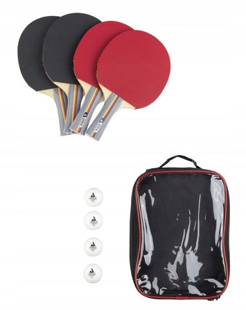 Набір для настільного тенісу Joola Team School: ракетка, м'ячі та чохол