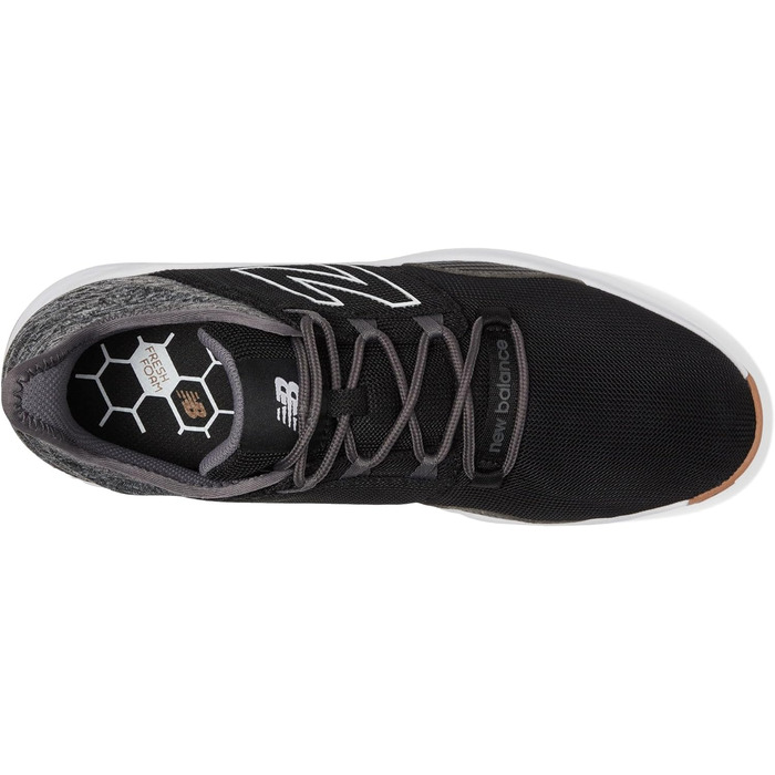 Чоловічі гольф-шоу New Balance Fresh Foam Roav (45.5 EU, X-Weit, чорний/gum)